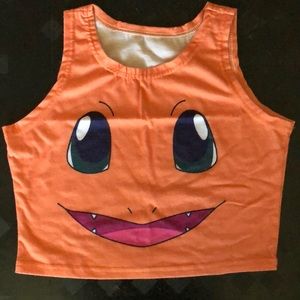 Charmander crop top